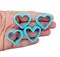 Heart Clay Cutters, 4 Shapes, Choose Mini or Small Size, Adorabilities